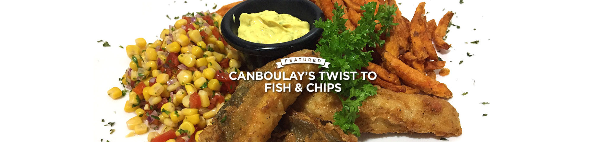 Canboulay's twist to Fish and Chips