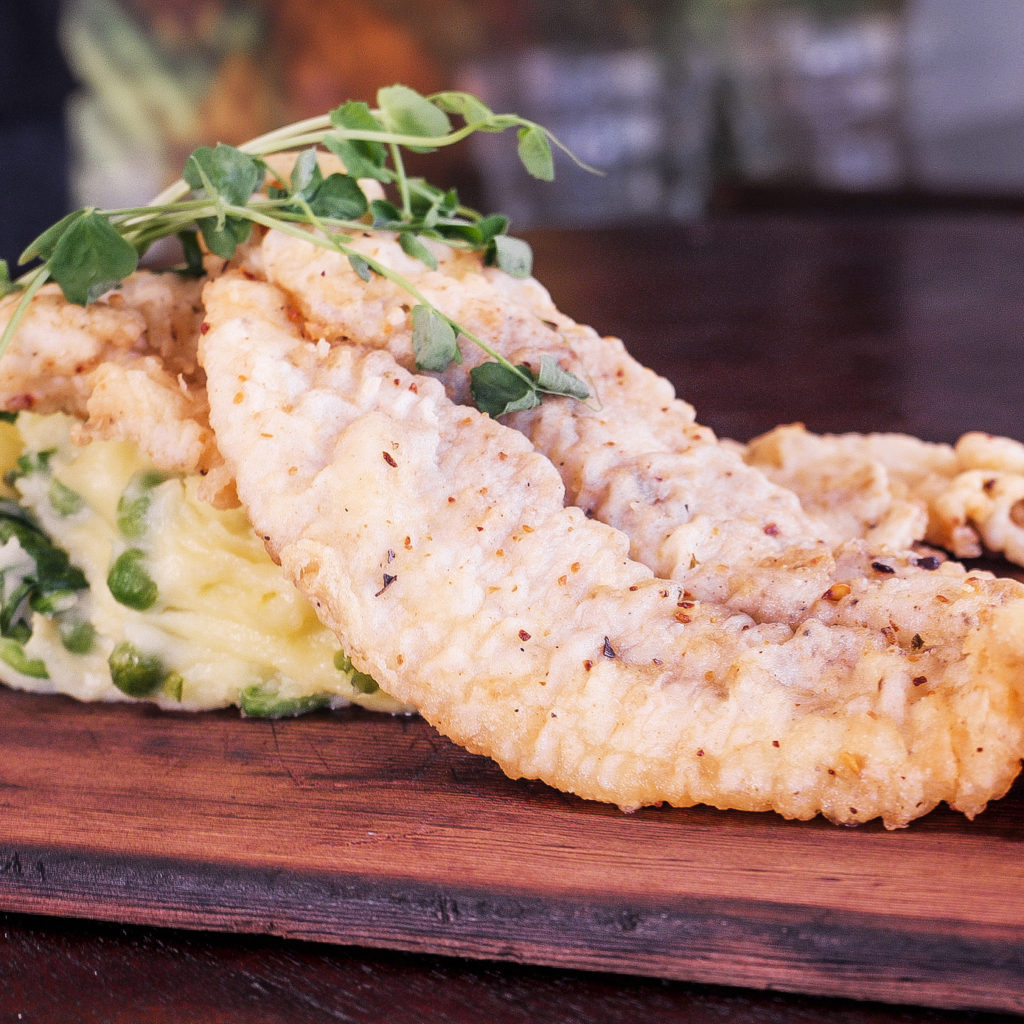 Fried Fish with Tartar Sauce