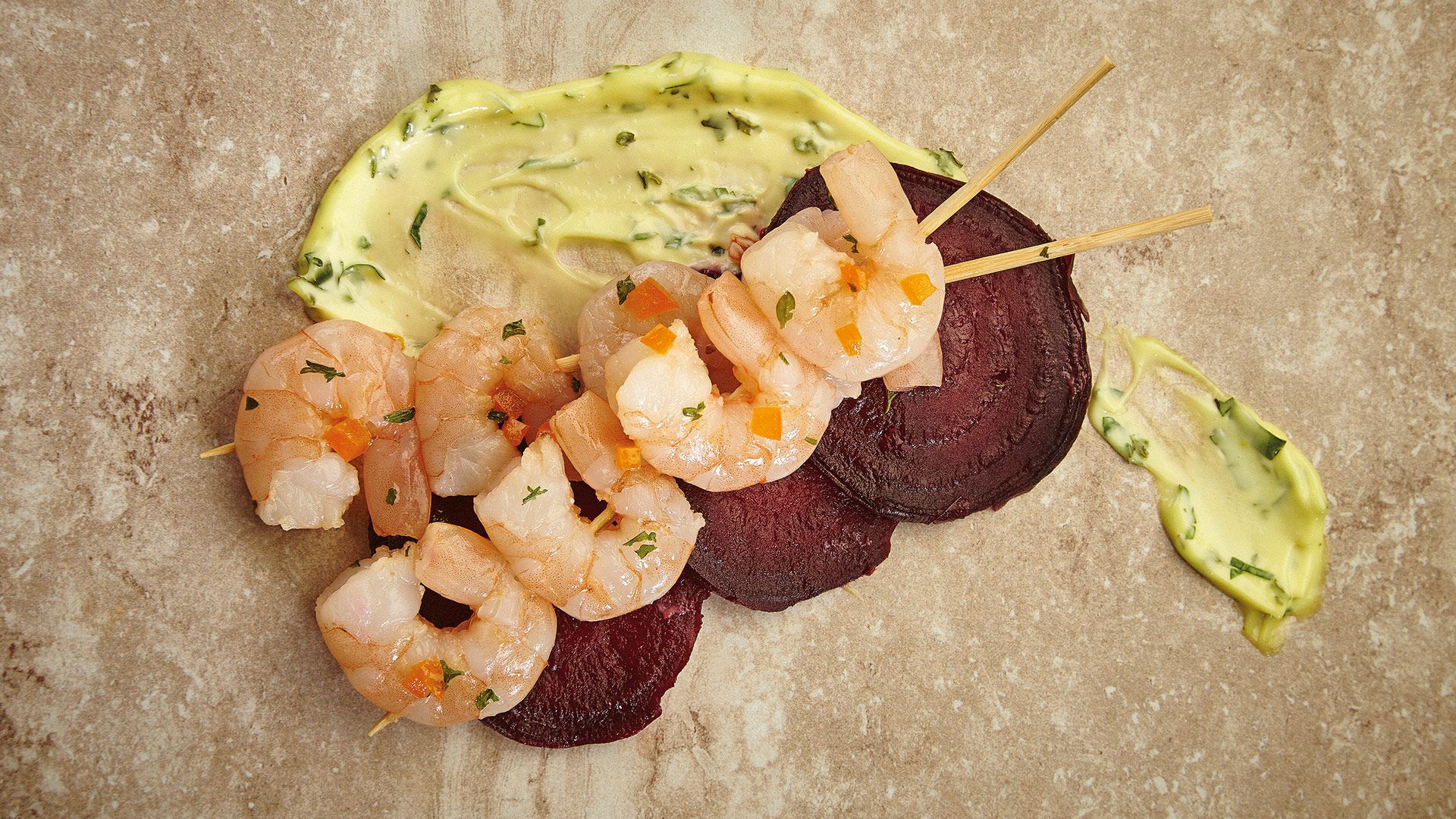 Herb Remoulade Shrimp