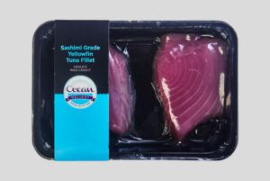 Sashimi Grade Yellowfin Tuna Fillet Skinless